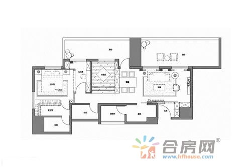 房租格局设计效果图片 房租格局设计效果图，打造理想居住空间的艺术 