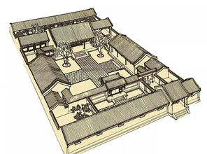 北京四合院设计效果图大全