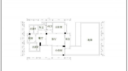 手绘家庭设计平面效果图，艺术之旅打造理想居住空间