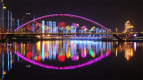 河南璀璨夜空下的户外照明艺术工程公司