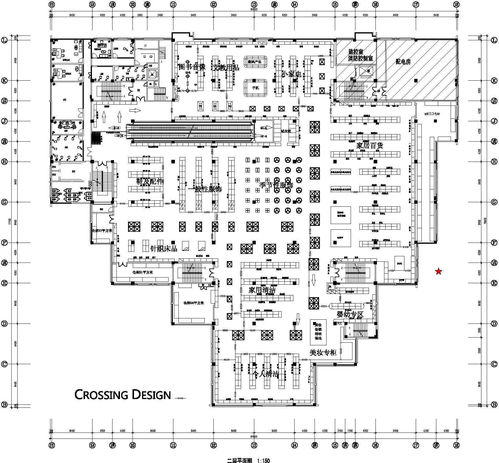 超市卖场平面设计方案