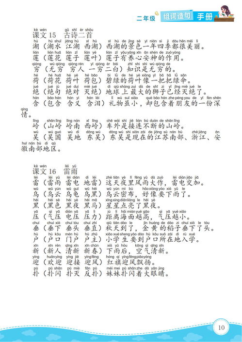 语文词语造句作业设计方案