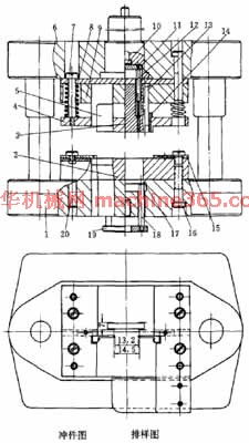 家用自动冲压模具设计方案