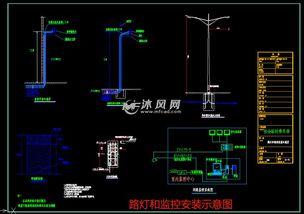 水帘灯光效果设计方案图_水帘灯灯安装示意图